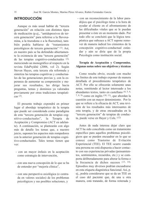 Vol 7. Nº 1. 2007 - Asociación Española de Neuropsiquiatría