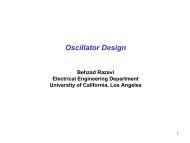 Oscillator Design - UCLA Engineering
