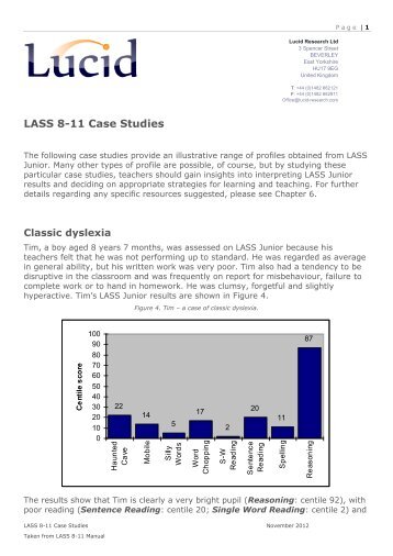 LASS 8-11 Case Studies - Lucid Research