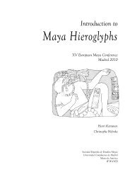 Maya Hieroglyphs - Wayeb
