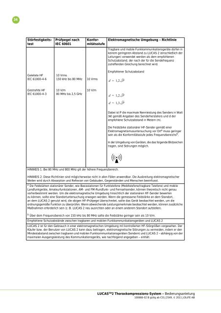 Bedienungsanleitung DE - Lucas CPR