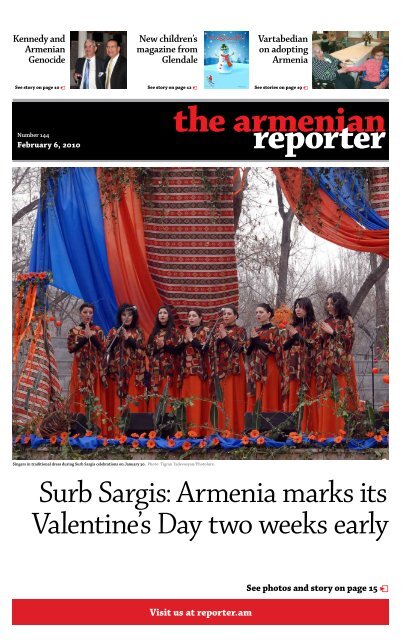 PDF edition - Armenian Reporter