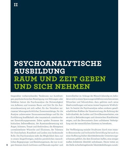 Psychoanalytische Aus - Psychoanalyse Aktuell