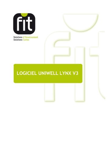 LOGICIEL UNIWELL LYNX V3 - FIT