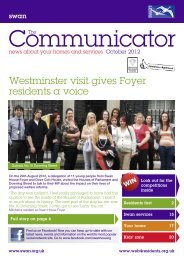 The Communicator October 2012 - Swan Housing Association