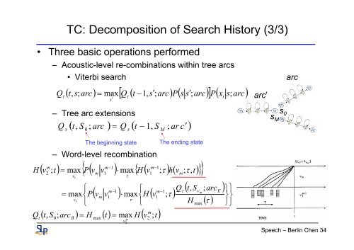 Large Vocabulary Continuous Speech Recognition - Berlin Chen