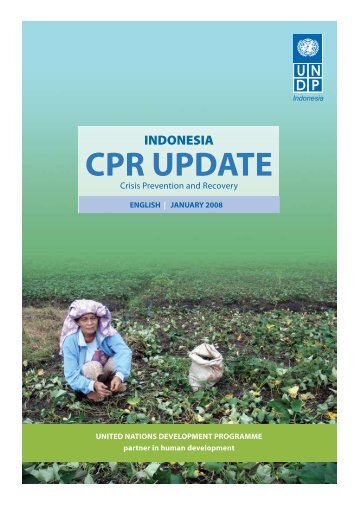 Indonesia Crisis and Prevention Recovery Update - UNDP