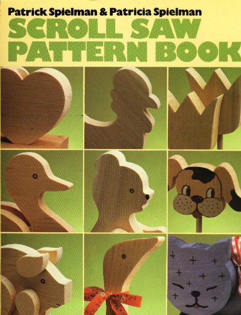 Scroll Saw Pattern Book - Wood Tools