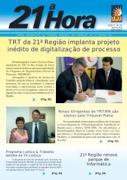 JORNAL MAIO.pmd - Tribunal Regional do Trabalho da 21Âª RegiÃ£o