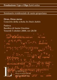 Deus, Deus meus Concerto della schola In Dulci Jubilo