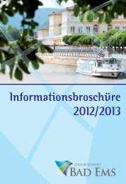 InformationsbroschÃ¼re 2012/2013 - Verbandsgemeinde Bad Ems