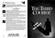 The Third Courier Manual - Virtual Apple