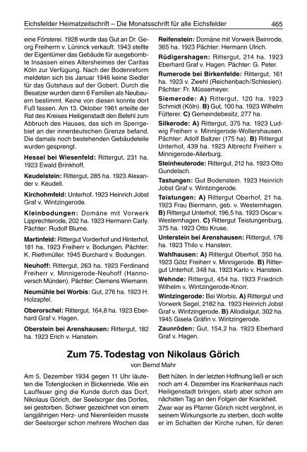 Dezember 2009 53. Jahrgang - Mecke Druck und Verlag