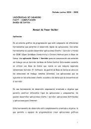 Power Builder - Universidad de Carabobo, FACYT - computacion