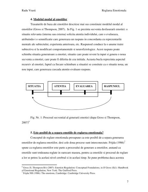 Reglarea emotionala, concept, evaluare ... - Dr. Radu Vrasti