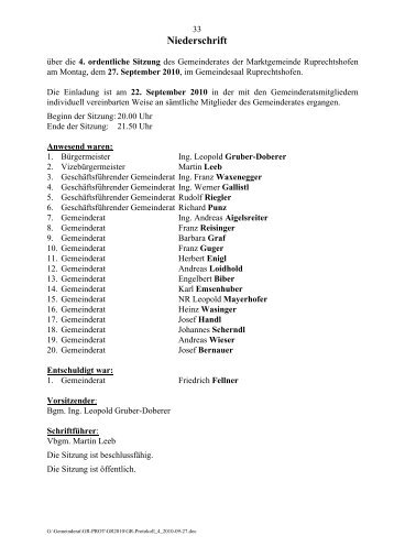 Protokoll der 04. Ordentlichen Sitzung (38 KB) - .PDF