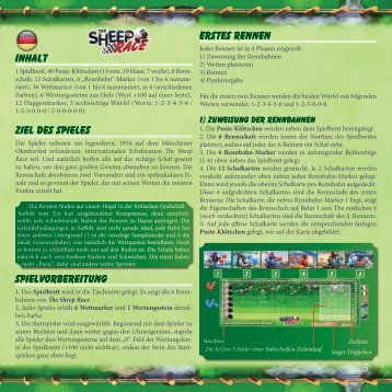 Sheep Race - Ghenos Games