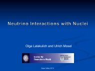 Neutrino Interactions with Nuclei