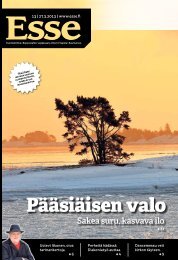 Esse 13/2013 (pdf) - Espoon seurakuntasanomat