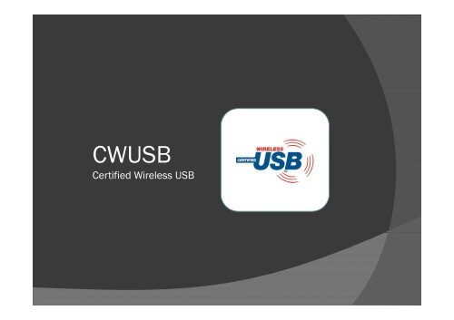 Certified Wireless USB