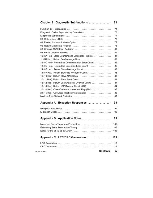 Modicon Modbus Protocol Reference Guide - The Modbus ...