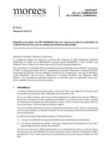 07.02.2012 - Abri protection civile Beausobre