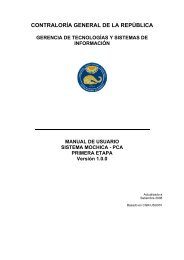 Manual de Usuario del Sistema Mochica â PCA - Ministerio de ...