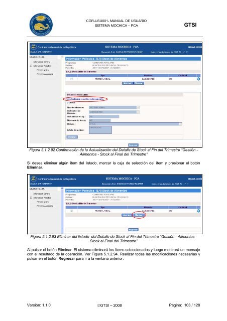 Manual de Usuario del Sistema Mochica â PCA - Ministerio de ...