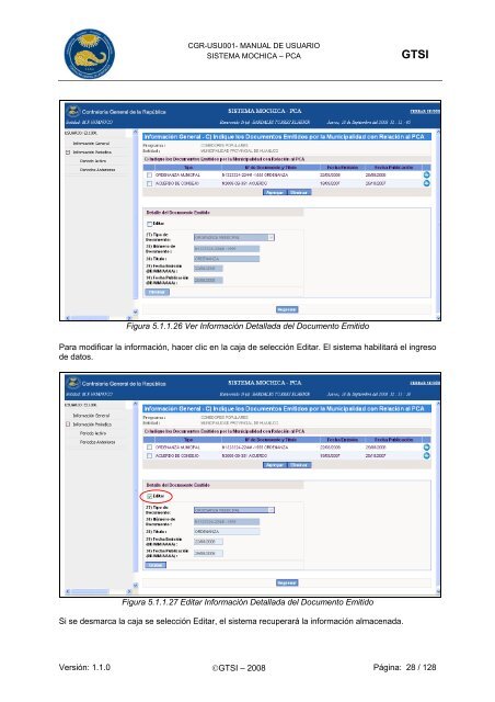 Manual de Usuario del Sistema Mochica â PCA - Ministerio de ...