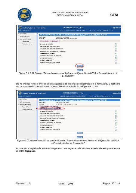 Manual de Usuario del Sistema Mochica â PCA - Ministerio de ...