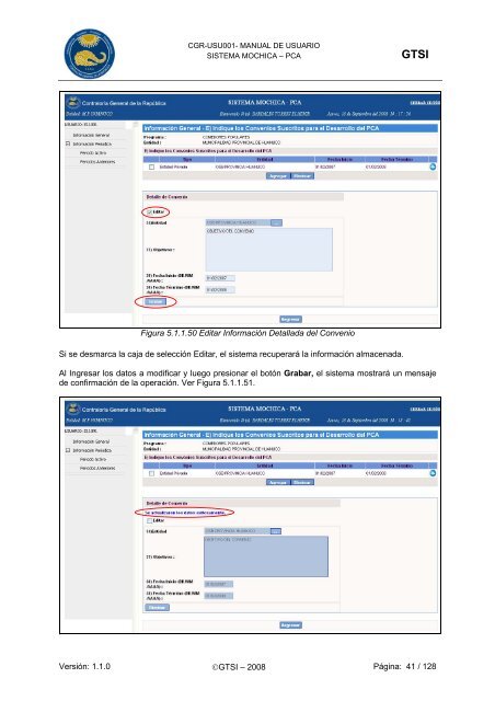 Manual de Usuario del Sistema Mochica â PCA - Ministerio de ...