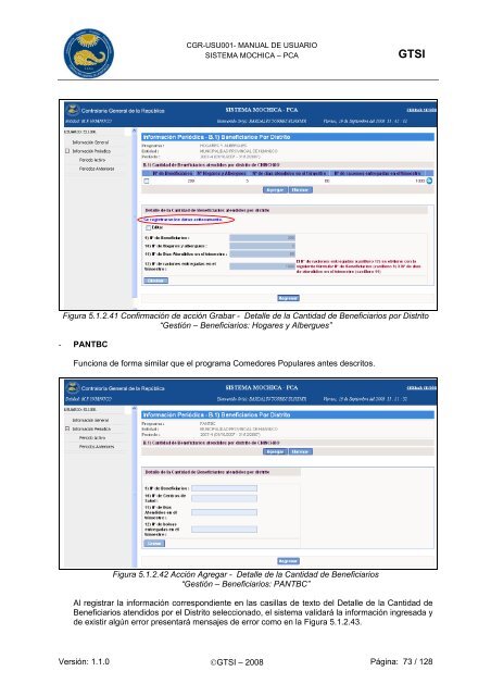 Manual de Usuario del Sistema Mochica â PCA - Ministerio de ...