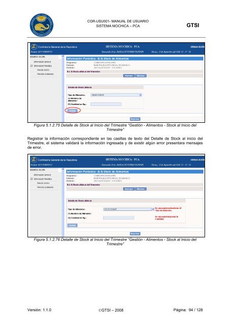 Manual de Usuario del Sistema Mochica â PCA - Ministerio de ...