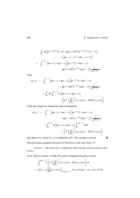 The Klein-Gordon equation in anti-de Sitter spacetime - Seminario ...