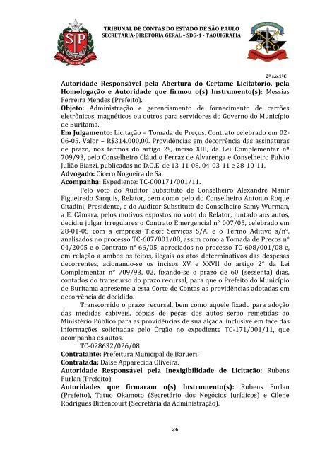 ata da 2Âª sessÃ£o ordinÃ¡ria da primeira cÃ¢mara, realizada em 07 de ...