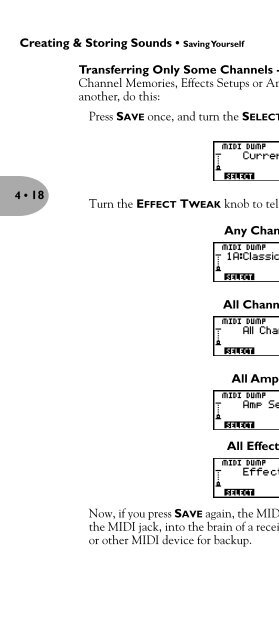 Line 6 Bass POD xt Live User Manual - MIDI Manuals