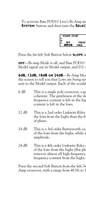 Line 6 Bass POD xt Live User Manual - MIDI Manuals