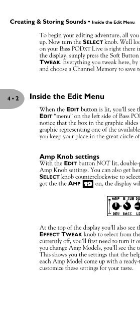 Line 6 Bass POD xt Live User Manual - MIDI Manuals