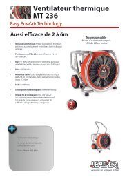 Ventilateur thermique MT 236 - Leader