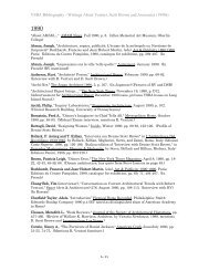 VSBA Bibliography - Denise Scott Brown