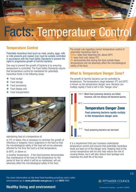 Facts: Temperature Control