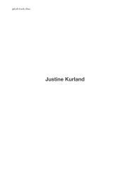 Justine Kurland - Galerie Frank Elbaz