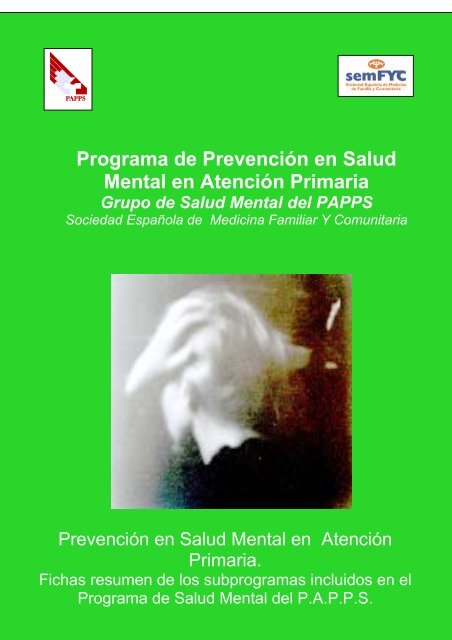 Prevención en Salud Mental en Atención Primaria - papps