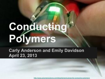 Conducting polymers
