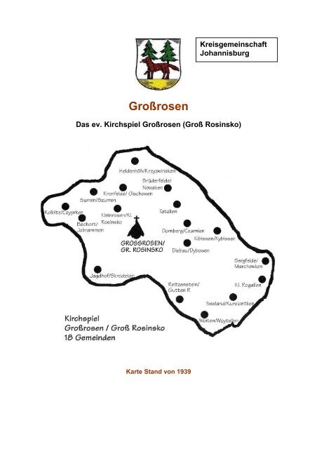 Kirchspiel Großrosen - Kreisgemeinschaft Johannisburg