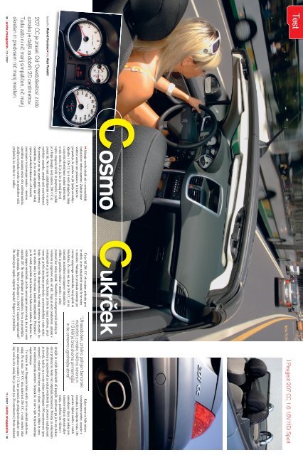 Test Peugeot 207CC.indd - Avto Magazin