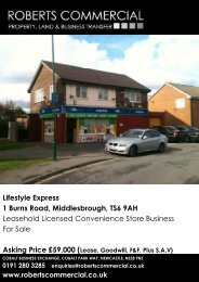 Lifestyle Express 1 Burns Road, Middlesbrough, TS6 9AH ...