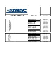 4vues eclatees de 4.5 cv a 10 cv ABAC