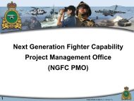 Next Generation Fighter Capability Project Management Office ...