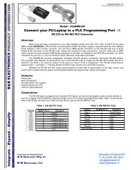 232ABRJ45 - Datasheet - RS-232 to RS-485 PLC ... - Delmation